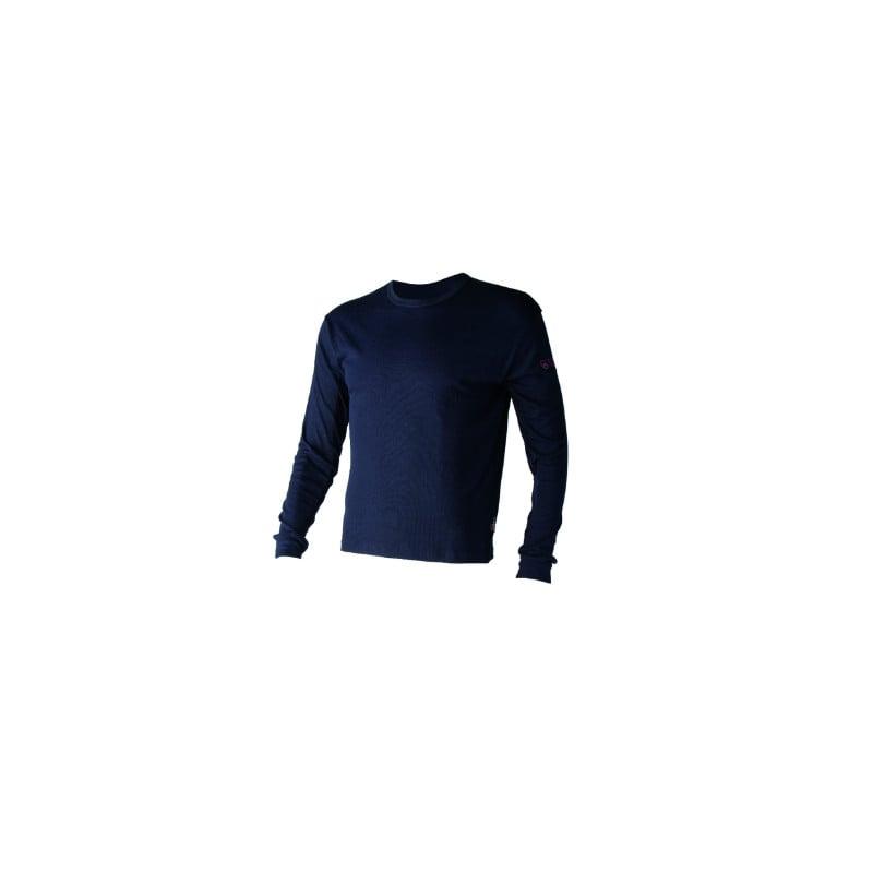 T-shirt manches longues - SPURR - 60% Modacrylique/38% Coton/2% Fibre antistatique 220g/m2 - Marine - COVERGUARD | 8MSPTN_0