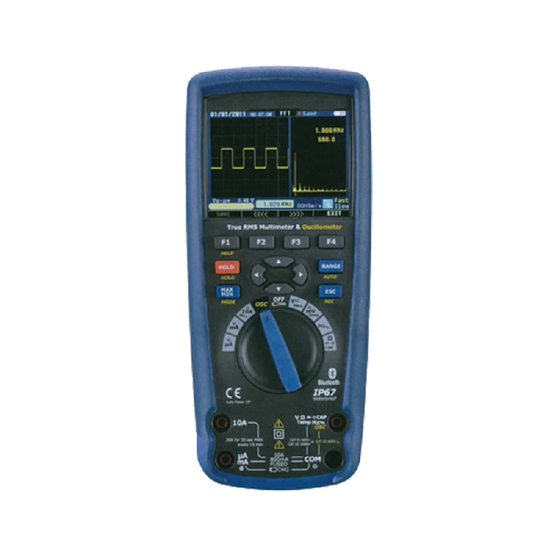 FI279MG | Multimètre numérique portable graphique, TRMS AC+DC, 50 000 points, avec fonction oscilloscope 1 voie 10 MHz_0