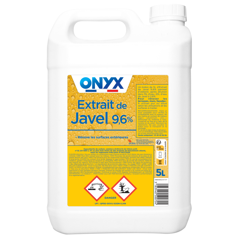 Extrait de javel  -  ONYX  -  Réf. AG01151_0