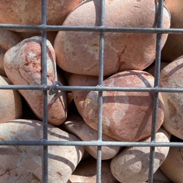 Galet gabion - marbre rose 90/150_0