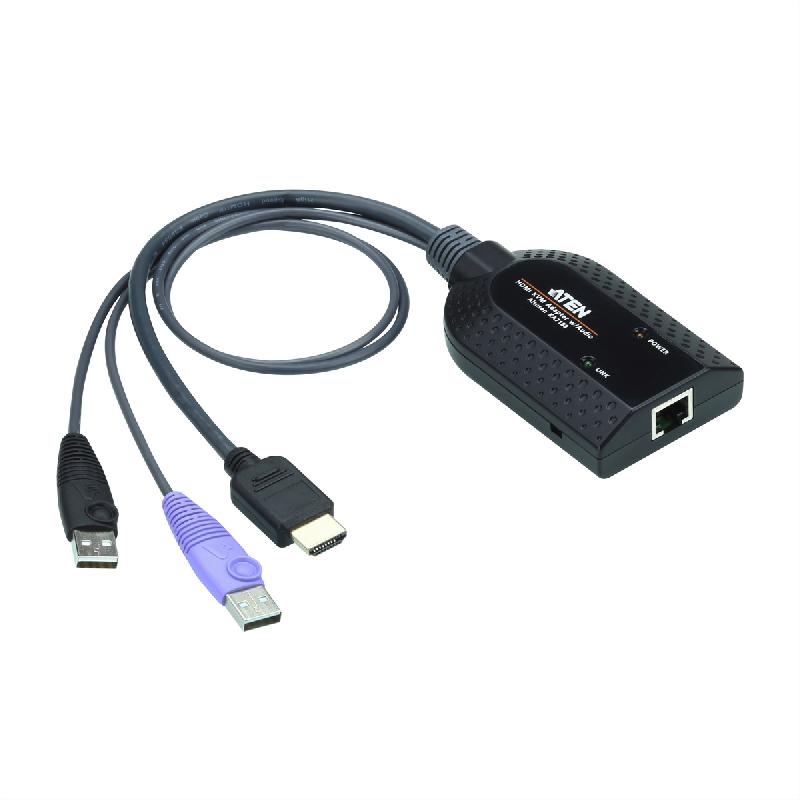 ATEN KA7188 Câble adaptateur KVM de média virtuel HDMI USB_0
