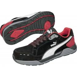 Chaussures de sécurité basses metal free  Safety AIRTWIST S3 ESD HRO SRC noir|rouge T.39 Puma - 39 cuir 4051428092906_0