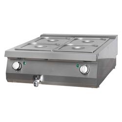 Maxima Premium bain marie - unité double - profondeur 90 cm - électrique - 3701117762214_0