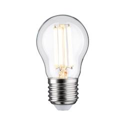 Paulmann Eco-Line Filament 230 V Sphérique LED Kit de 1  80 mm 840lm 4W 3000K  Clair 29212 - blanc verre 29212_0