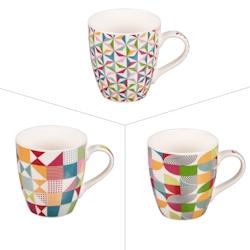 Tasse Brazilia 23 cl x3 -  Multicolore Rond Porcelaine Table Passion - multicoloured porcelain 3106232312656_0