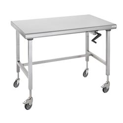 Tournus Equipement Table inox Ergonomix centrale 800 x 1600 x 700 cm Tournus - plastique 414705_0