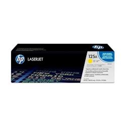 Toner Hp 125a (cb542a) Jaune - Cartouche Authentique Pour Imprimantes Hp Color Laserjet Cp1215/cp1515/cp1518/cm1312mfp - jaune CB542A_0