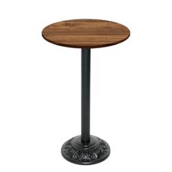 Restootab - Mange-debout style bistrot Ø60cm chene hunton - marron TB-VRSFF-R60M-CH.HUN_0