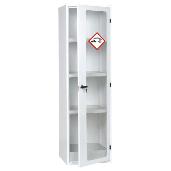 Armoire de sécurité passive monocolonne POLYPASS 150L avec 1 porte vitrée - BIOLAB_0