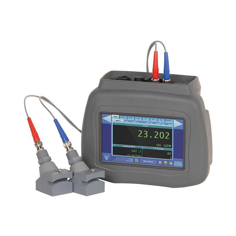 Compteur à ultrasons portable - Mesure de débit bidirectionnelle non-intrusive - Dynasonics DXN (Badger Meter)_0