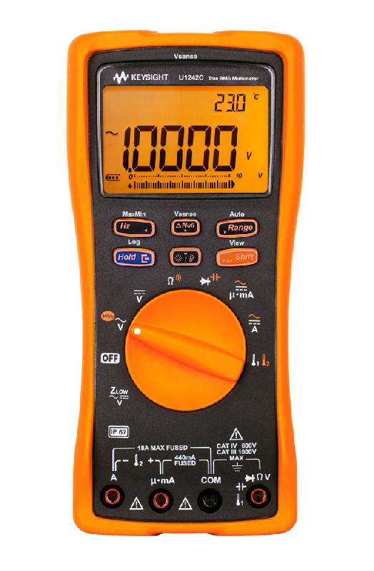 U1242C | Multimètre numérique portable TRMS AC, 10 000 points, avec détection de tension sans contact_0