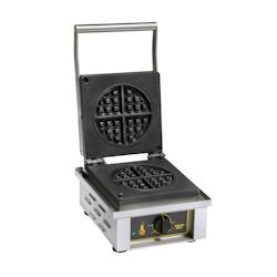 Roller Grill Gaufrier simple gaufres rondes GES 75 Roller Grill - inox GES 75_0