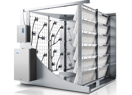 Humidificateur adiabatique combinant atomisation et évaporation - Condair DL_0