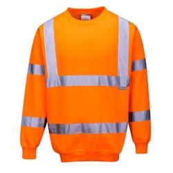 Portwest - Sweat-shirt mi saison HV Orange Taille XS - XS orange B303ORRXS_0