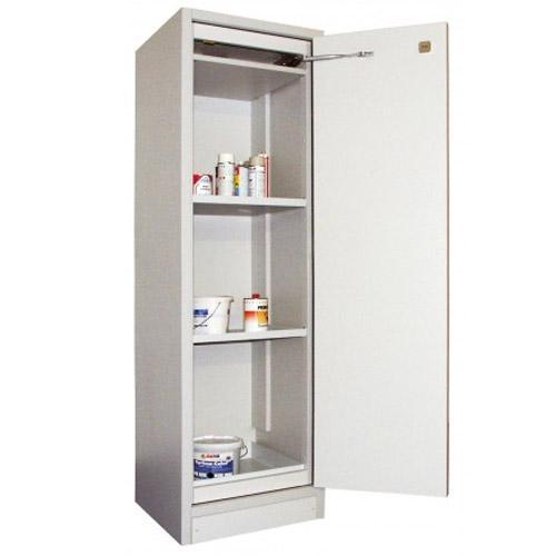 Armoire anti-feu 1 porte F30 avec serrure - Pour produits inflammables - CEMO - 8057_0