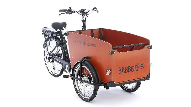 Triporteur électrique Babboe Big-E - 4 enfants - Moteur GWA 250W - 7 vitesses_0