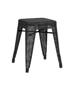 Tabouret h perforé - tabouret de restaurant - tolix - hauteur 45 cm - 3514_0