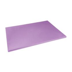 Planche à découper basse densité Hygiplas violette 600x450x20mm - EQFX109_0