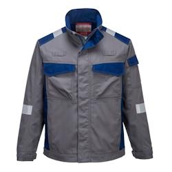 Portwest - Veste de travail bicolore BIZFLAME ULTRA Gris Taille S - S gris 5036108308972_0