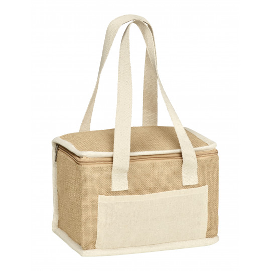 Sac isotherme - Jute avec poche coton PETIT MODELE - Toronto TORON001_0