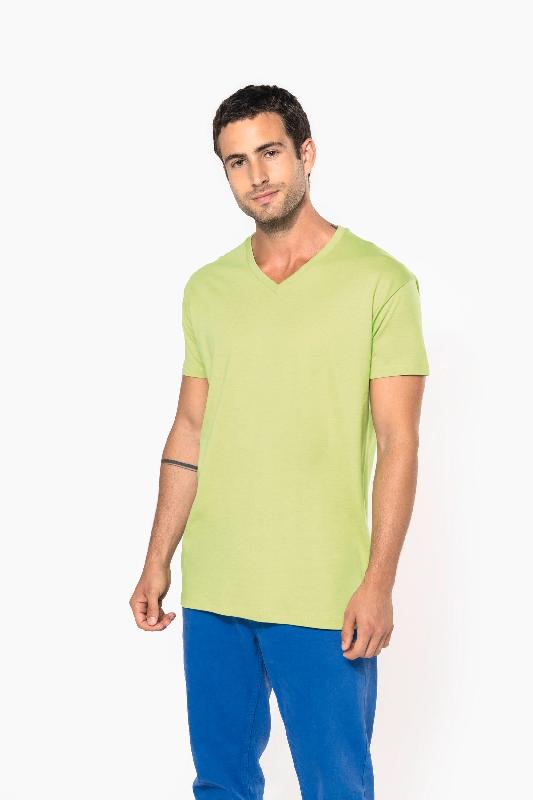 T-shirt Bio150IC col V homme -  Réf: K3028IC_0