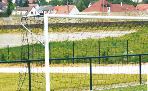 Buts Football 6m x 2.10m Compétition Entrainement - Façades acier galvanisées - Ref : 72025GP_0