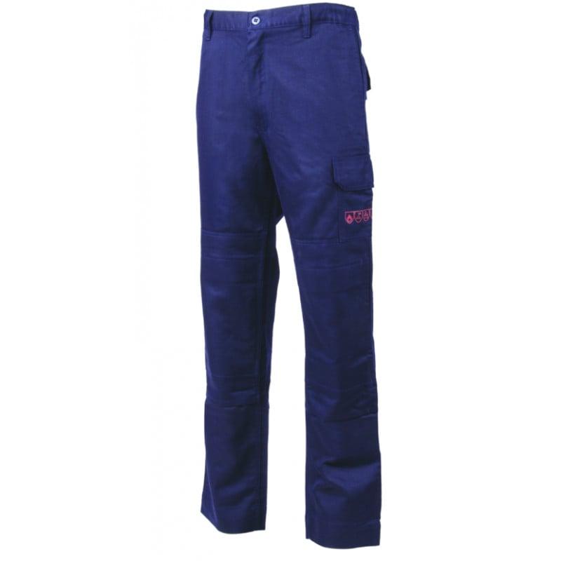 Pantalon - STELLER - 98% Coton/2% Fibre antistatique 350g/m2 - Marine - COVERGUARD | 8MSTTN_0