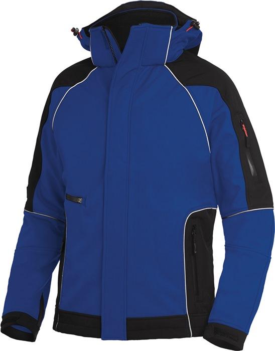 Veste en softshell WALTER taille M royal/noir 96 % PES/4 % élasthanne FHB_0