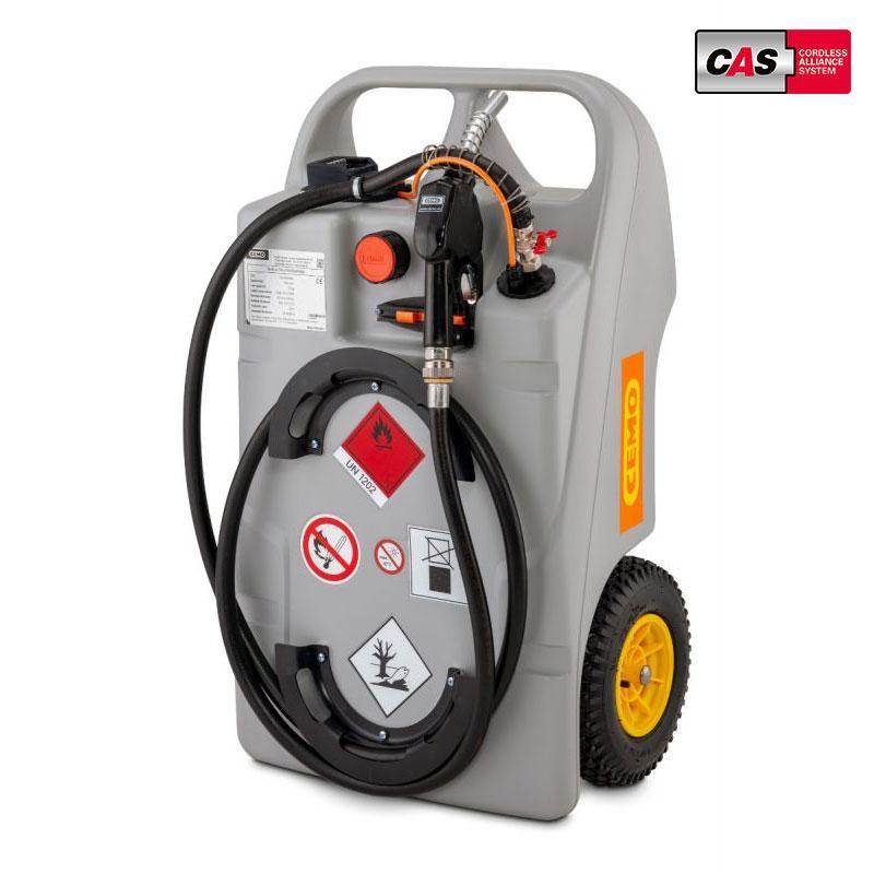 Caddy ravitailleur gasoil 100 litres - Centri SP30 12 V - Sans batterie ni chargeur - ADR - CEMO - 11591_0