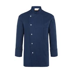 KARLOWSKY Veste de cuisine homme, manches longues, marine , 48 - 48 bleu 4040857028662_0