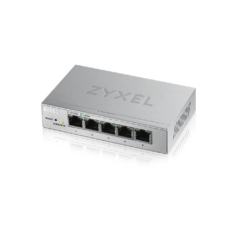 Zyxel GS1200-5 Géré Gigabit Ethernet (10/100/1000) Argent_0