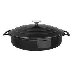 Cocotte en fonte ronde Vogue 3,5L noire - EQFS477_0