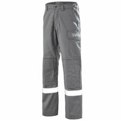 Cepovett - Pantalon avec poches genoux anti-feu ATEX REFLECT 260 Gris Taille 2XL - XXL 3184372561981_0