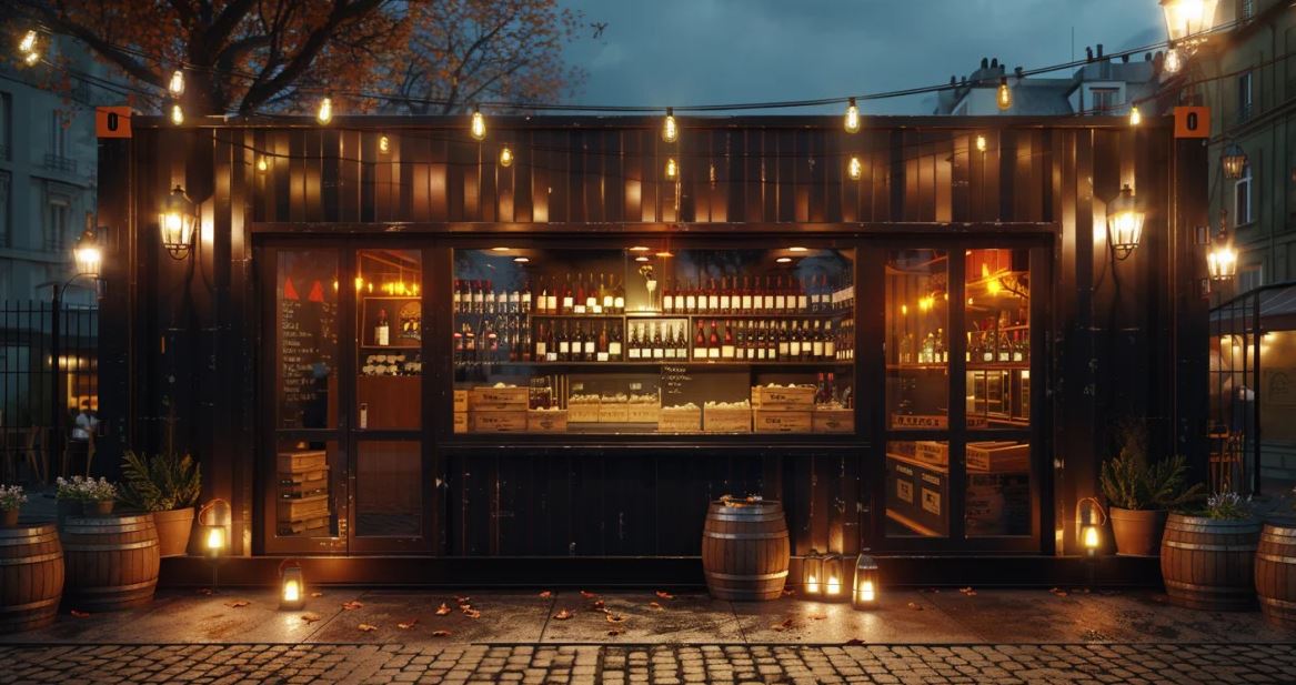 Container Bar à Vin : une solution innovante et modulable pour tous les amateurs de vin_0