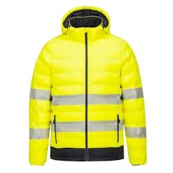 Portwest - Doudoune de travail chauffante par ultrasons HV Jaune / Noir Taille 2XL - XXL jaune 5036108351817_0