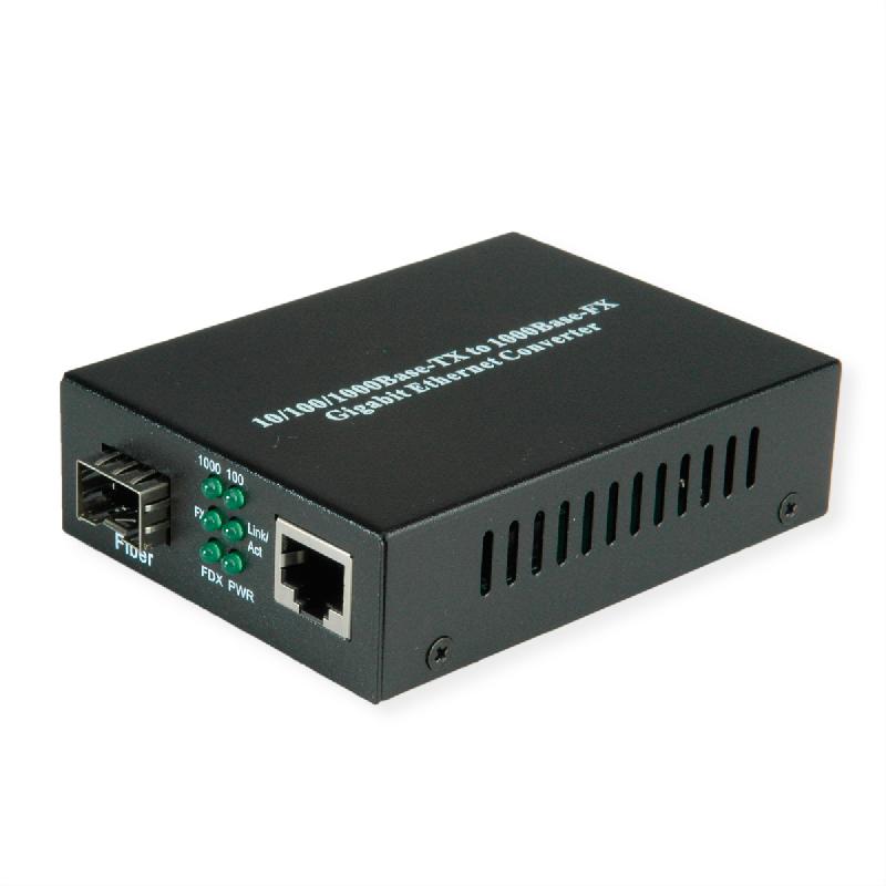VALUE Convertisseur Gigabit Ethernet, RJ45-Fibre Optique_0