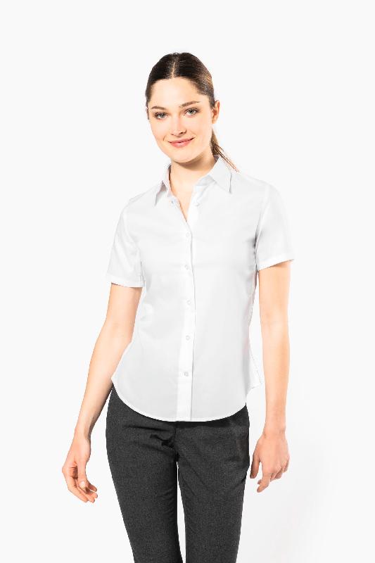 Chemise manches courtes sans repassage femme -  Réf: K540_0