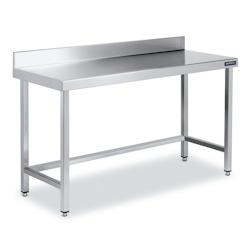 Distform table Inox avec Dosseret 1500x800 avec Renforts - 641094348182_0