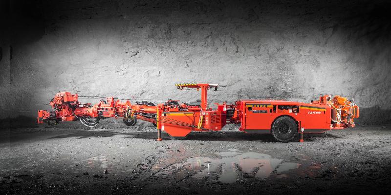 Boulonneur à câble Sandvik DS221L - Foration automatique pour mines souterraines et tunnels_0