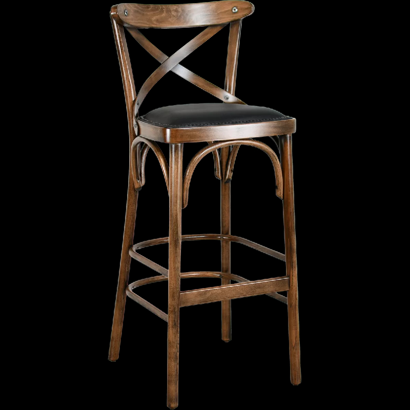 Tabouret CROZET-G - Hêtre bois courbé - Intérieur - Style Bistrot - Référence 0055VIN00000000020_0