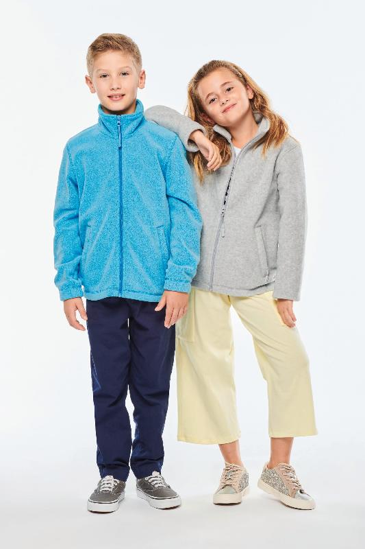 Veste micropolaire zippée enfant -  Réf: K920_0