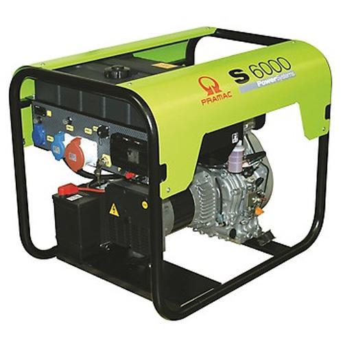 Groupe électrogène triphasé diesel S6000 DE 435 cm³ avec DPP + Prise CONN - 6,9 kVA - PRAMAC - PD572TY4001_0