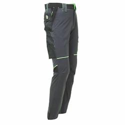 U-Power - Pantalon de travail Slim gris vert WORLD Gris / Vert Taille S - S gris 8033546445280_0