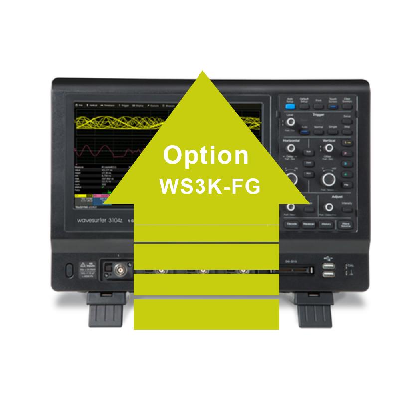 WS3K-FG | Option générateur de fonctions pour WaveSurfer 3000_0