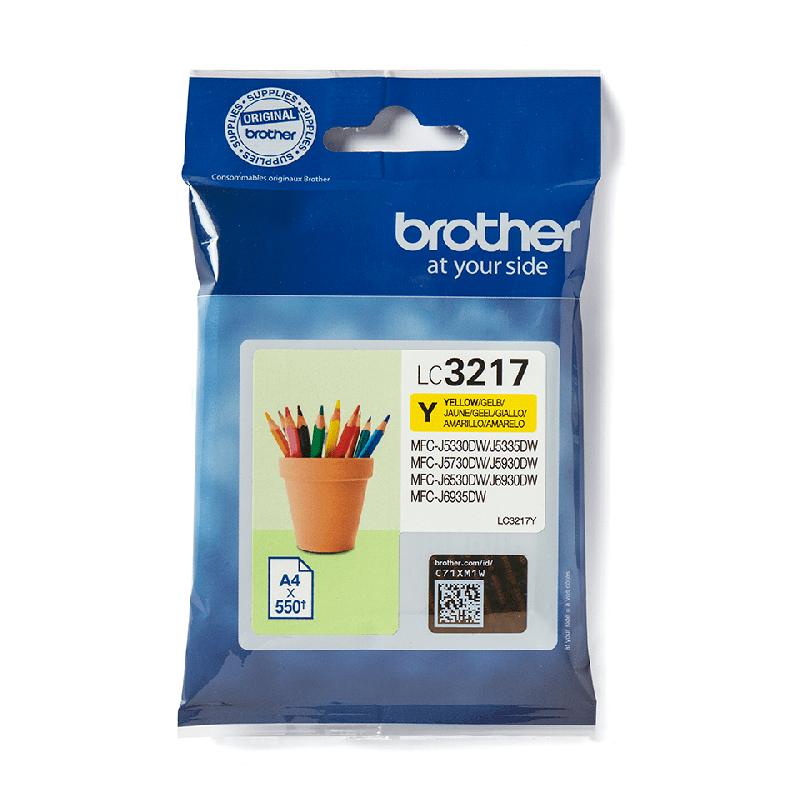 Brother LC3217Y - Cartouche d'encre originale – Jaune_0