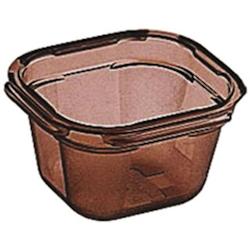 Matfer Bourgeat Bac gastro copolyester GN 1/6 H.10 cm Alto+ Bourgeat - 766110 - marron plastique 766110_0