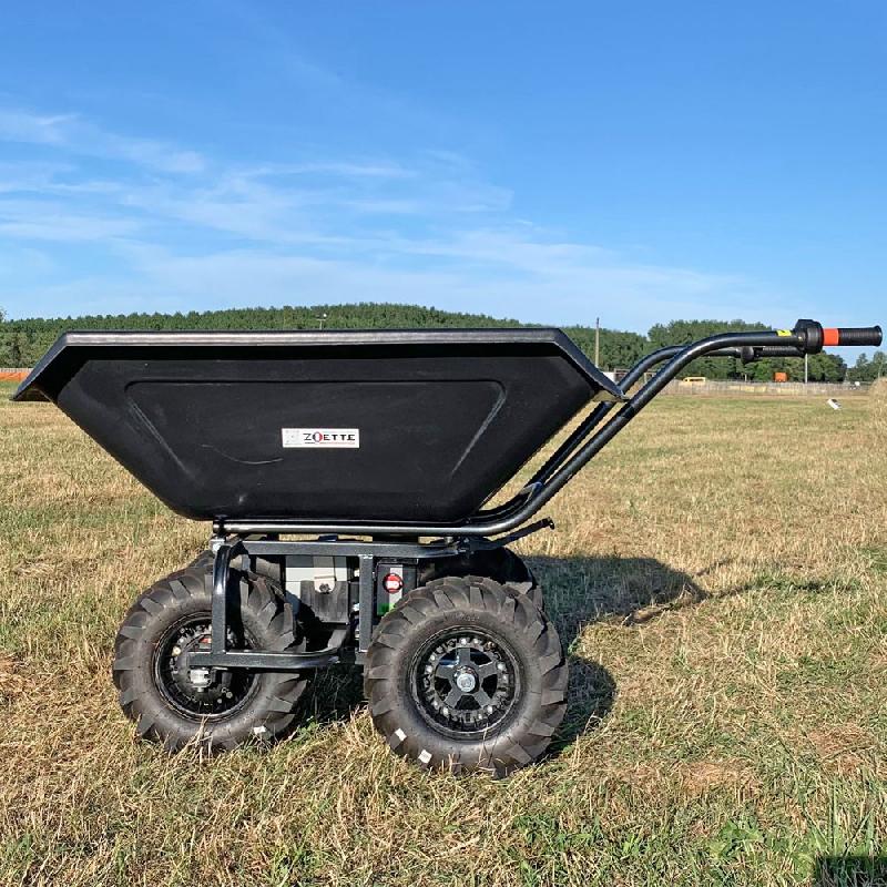 Mini Dumper électrique Zoette basculante - Sans, Avec_0