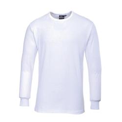 Portwest - Tee-shirt chaud manches longues Blanc Taille M - M 5036108041466_0