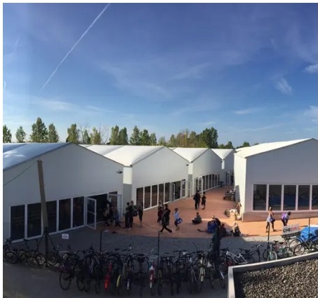 Bâtiment modulaire pour Salle de Classe et Gymnase Polyvalent - HTS TENTIQ GMBH_0