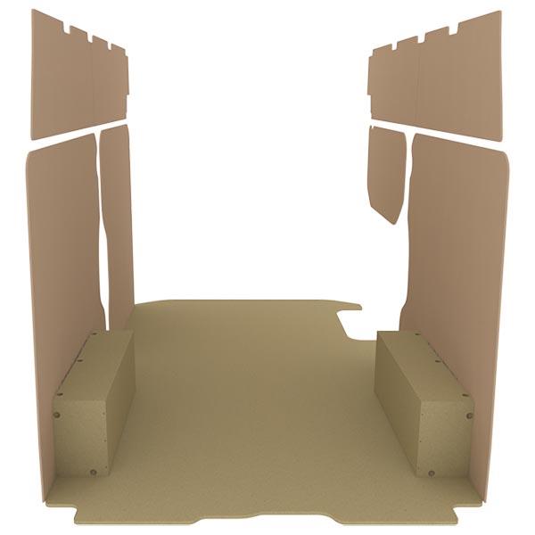 Habillage bois natural K2 aggloméré + MDF / Portes arrière incluses_0